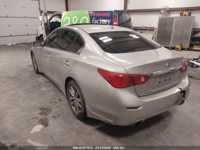 Продажа на аукционе авто 2014 Infiniti Q50, vin: JN1BV7APXEM688977, номер лота: 41271013