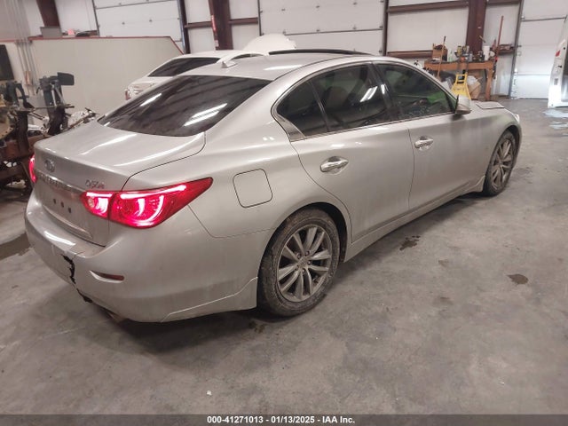 Продажа на аукционе авто 2014 Infiniti Q50, vin: JN1BV7APXEM688977, номер лота: 41271013