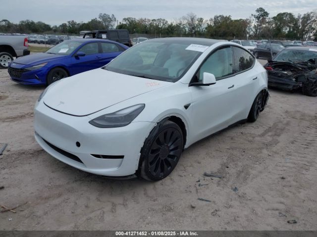 7SAYGDEF0NF468566 Tesla Model Y Performance Dual Motor All-wheel Drive