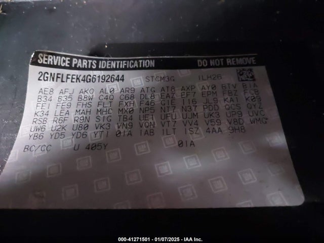 Chevrolet EQUINOX LT 2016 2GNFLFEK4G6192644 Image 9