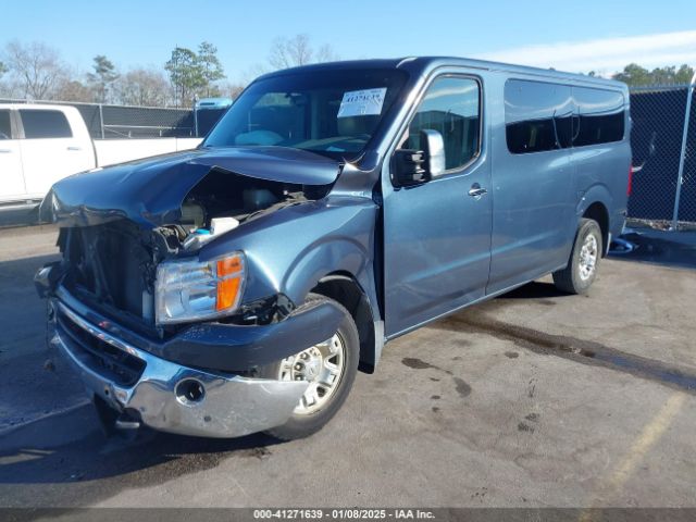 5BZAF0AA9FN852269 Nissan Nv Passenger Nv3500 Hd Sl V8