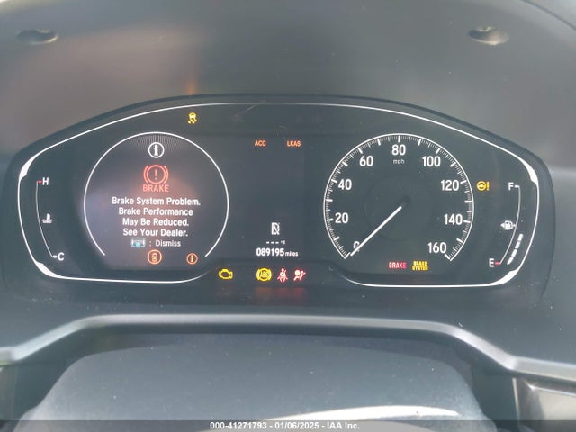 2018 Honda Accord Ex-l მანქანა იყიდება აუქციონზე, vin: 1HGCV1F55JA008616, აუქციონის ნომერი: 41271793