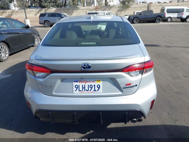 JTDBCMFEXR3043489 Toyota Corolla Hybrid Se
