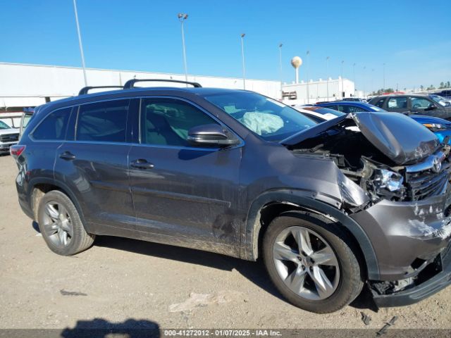 5TDYKRFH0FS067881 Toyota Highlander Limited V6