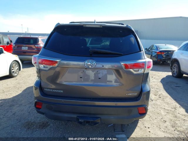 5TDYKRFH0FS067881 Toyota Highlander Limited V6