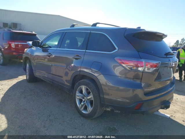 5TDYKRFH0FS067881 Toyota Highlander Limited V6