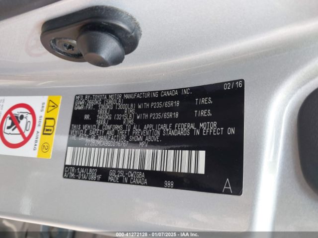 2T2BZMCA9GC016767 Lexus RX 350