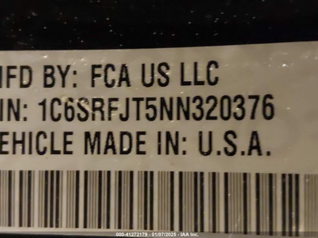 2022 RAM 1500 1C6SRFJT5NN320376 Photo 8