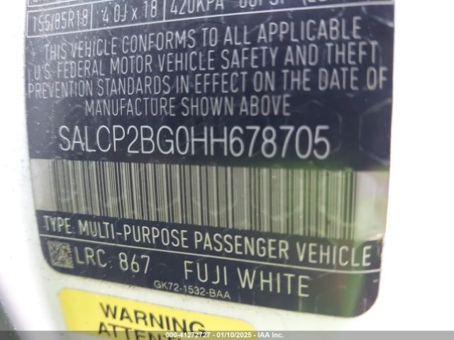 2017 LAND ROVER DISCOVERY SPORT SALCP2BG0HH678705 Photo 8