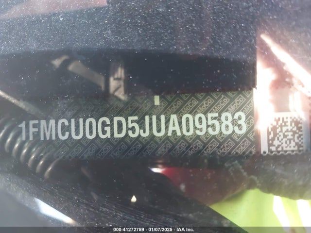 Ford ESCAPE SE 2018 1FMCU0GD5JUA09583 Image 9