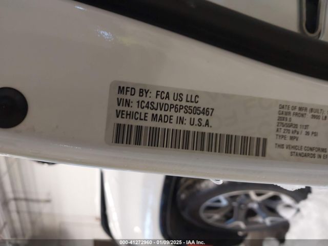 1C4SJVDP6PS505467 Jeep Wagoneer Series Iii 4x4