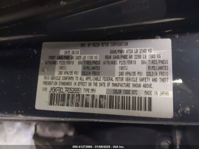 JM3KFBCL7R0526851 Mazda Cx-5 2.5 S Carbon Edition
