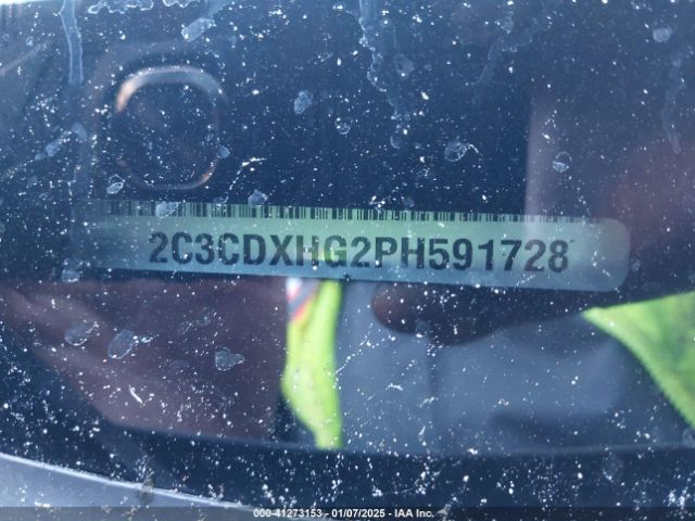 2C3CDXHG2PH591728 Dodge CHARGER GT
