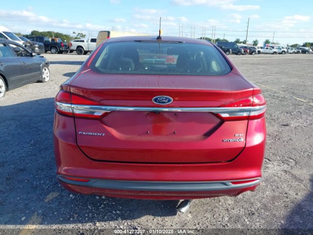 3FA6P0LU8HR384728 Ford Fusion Hybrid Se