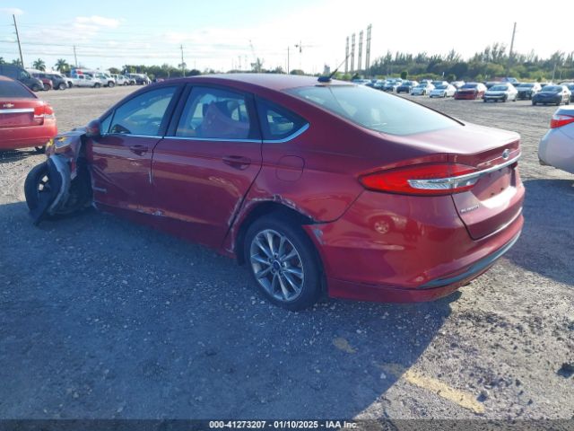 3FA6P0LU8HR384728 Ford Fusion Hybrid Se