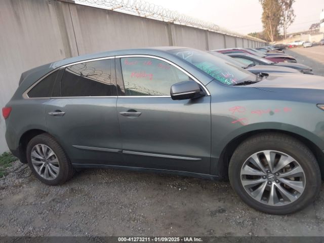 5FRYD4H42FB018644 Acura Mdx Technology Package