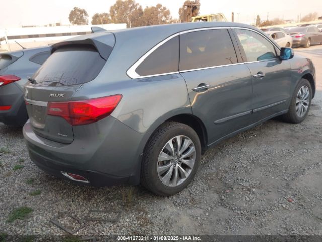 5FRYD4H42FB018644 Acura Mdx Technology Package
