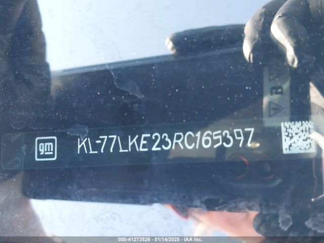 KL77LKE23RC165397 Chevrolet Trax Fwd Activ