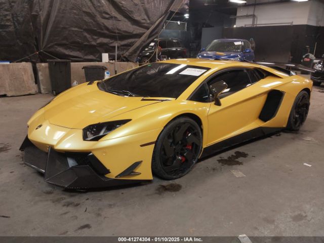 2012 LAMBORGHINI AVENTADOR ZHWUC1ZD2CLA01085 Photo 1