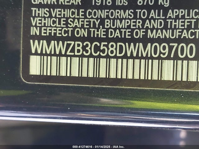 2013 MINI COUNTRYMAN WMWZB3C58DWM09700 Photo 8