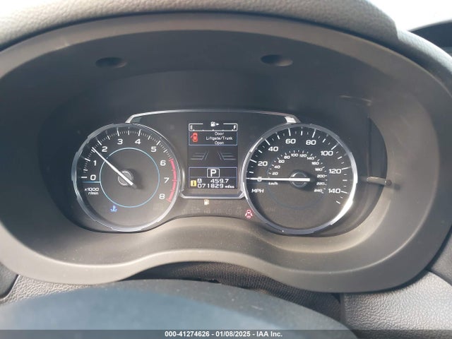 JF2SJAGC7HH571818 Subaru naturally aspirated u5