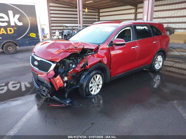 5XYPG4A35JG425106 KIA Sorento 2.4l Lx