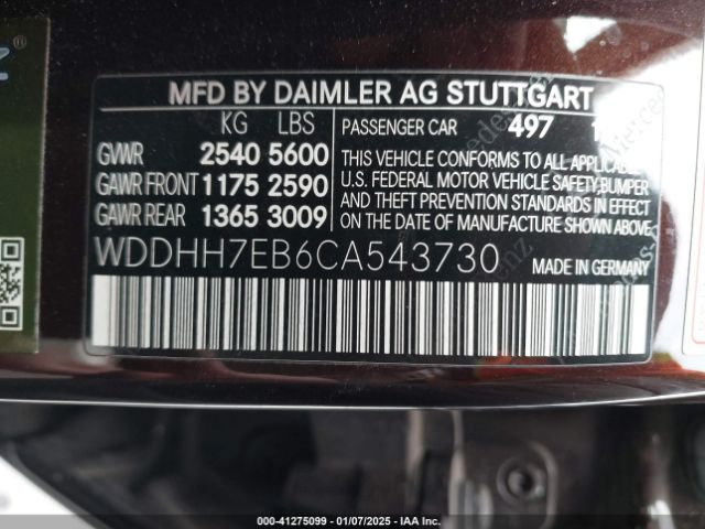 2012 MERCEDES-BENZ E 63 AMG WDDHH7EB6CA543730 Photo 8