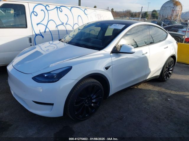 7SAYGDEF0NF493323 Tesla Model Y Performance Dual Motor All-wheel Drive