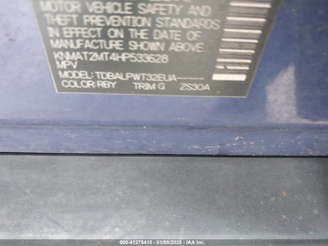 Nissan ROGUE S 2017 KNMAT2MT4HP533628 Image 9