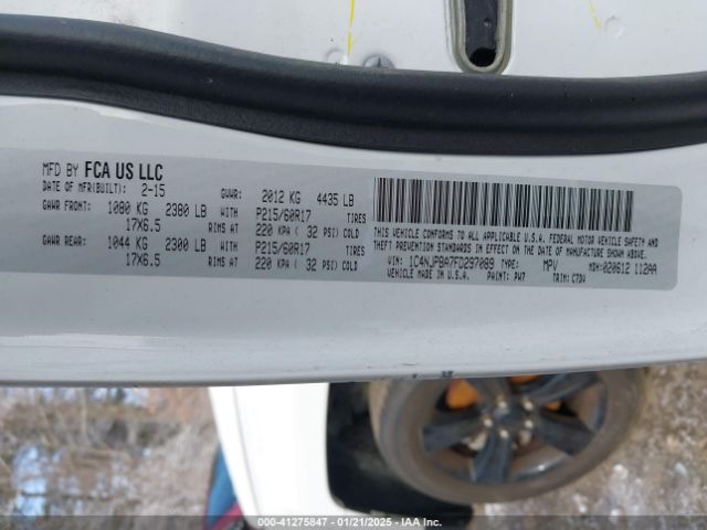 1C4NJPBA7FD297089 Jeep Patriot Altitude Edition