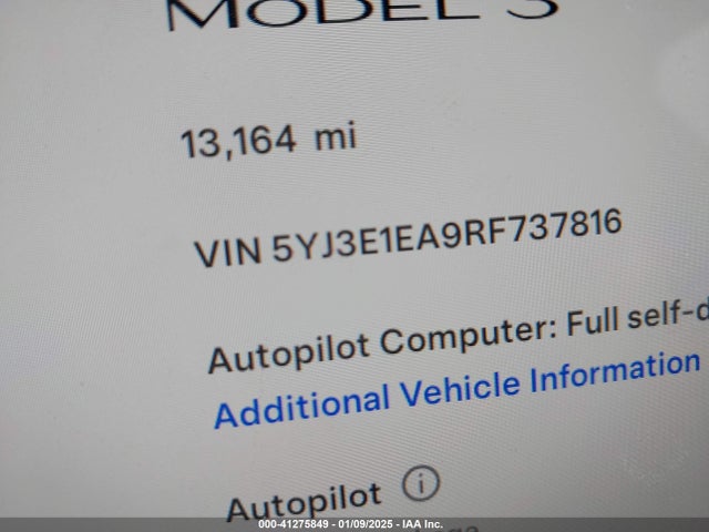 2024 TESLA MODEL 3 5YJ3E1EA9RF737816 Photo 8