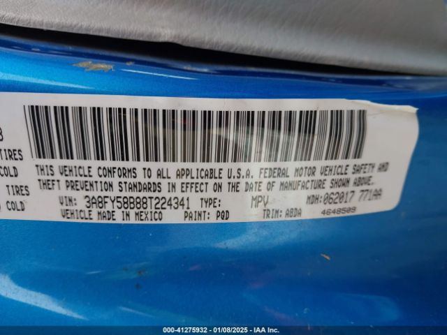 2008 CHRYSLER PT CRUISER 3A8FY58B88T224341 Photo 8