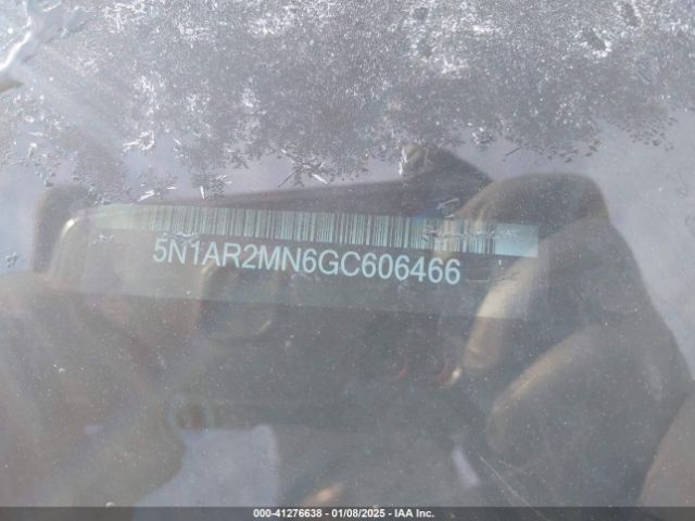 5N1AR2MN6GC606466 Nissan Pathfinder S