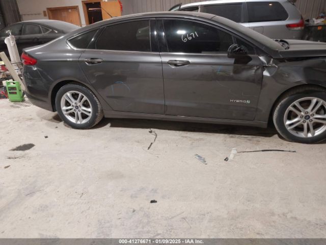 3FA6P0LU2JR230022 Ford Fusion Hybrid Se