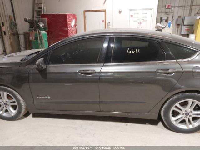 3FA6P0LU2JR230022 Ford Fusion Hybrid Se