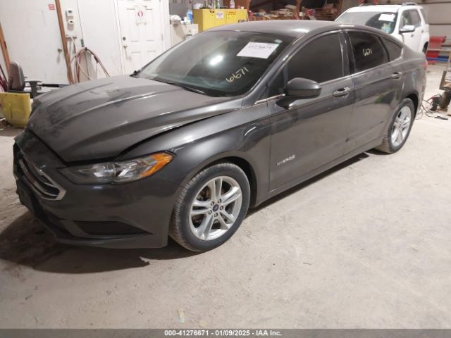3FA6P0LU2JR230022 Ford Fusion Hybrid Se