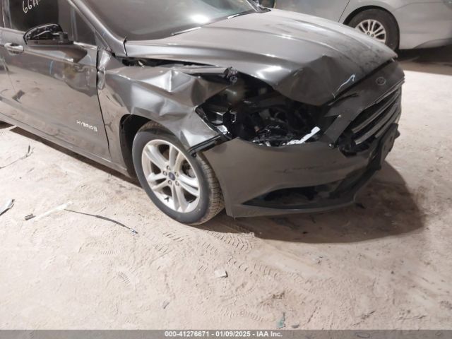 3FA6P0LU2JR230022 Ford Fusion Hybrid Se