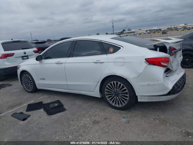 3FA6P0RU1JR206365 Ford Fusion Hybrid Titanium