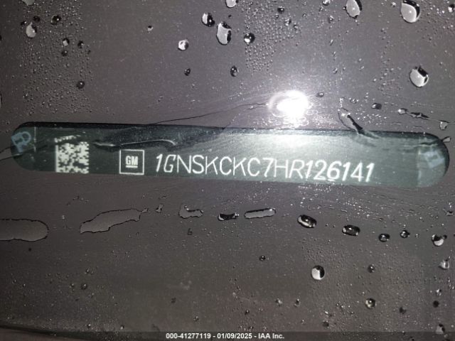 1GNSKCKC7HR126141 Chevrolet Tahoe Premier