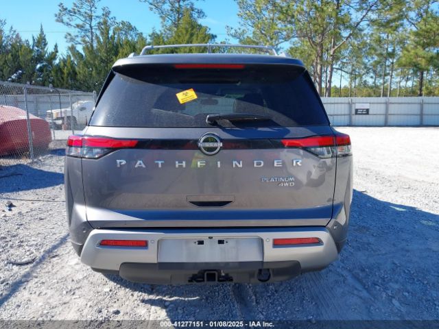 5N1DR3DK9NC268101 Nissan Pathfinder Platinum 4wd