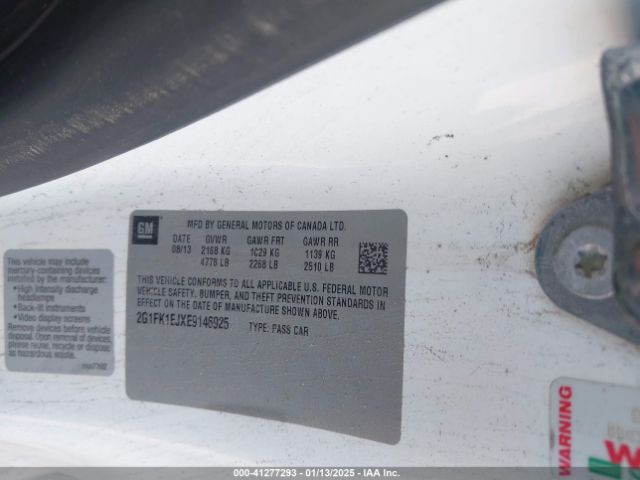 2G1FK1EJXE9146925 Chevrolet CAMARO 2SS
