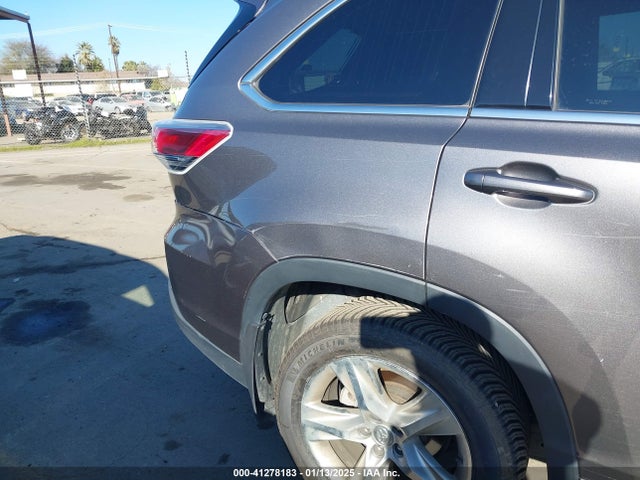 5TDDCRFH8ES005834 Toyota Highlander Hybrid Limited Platinum V6