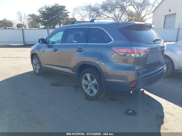 5TDDCRFH8ES005834 Toyota Highlander Hybrid Limited Platinum V6
