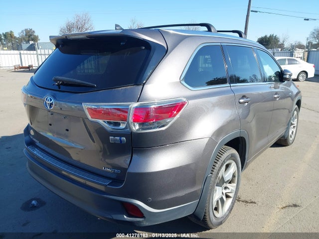 5TDDCRFH8ES005834 Toyota Highlander Hybrid Limited Platinum V6