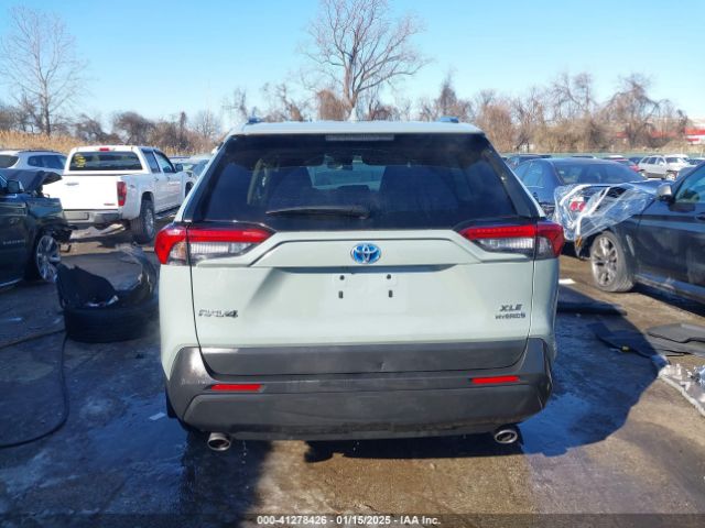 4T3RWRFV9PU095905 Toyota Rav4 Hybrid Xle