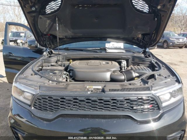 1C4RDJDG7MC522752 Dodge Durango Gt Plus Awd