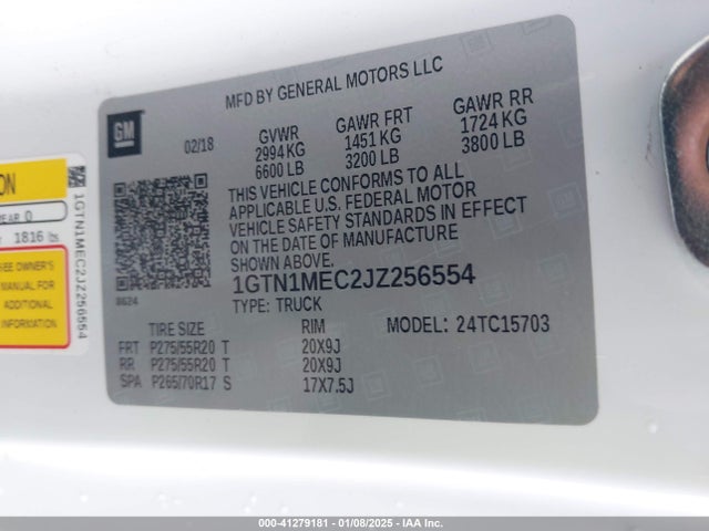 GMC Sierra 1500 Sle 2018 1GTN1MEC2JZ256554 Image 9