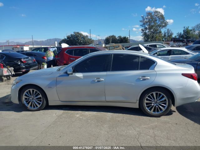 JN1EV7AR5JM611068 Infiniti Q50 3.0t Luxe