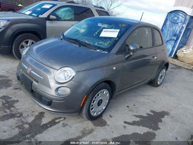 2012 FIAT 500 3C3CFFAR1CT352334 Photo 1