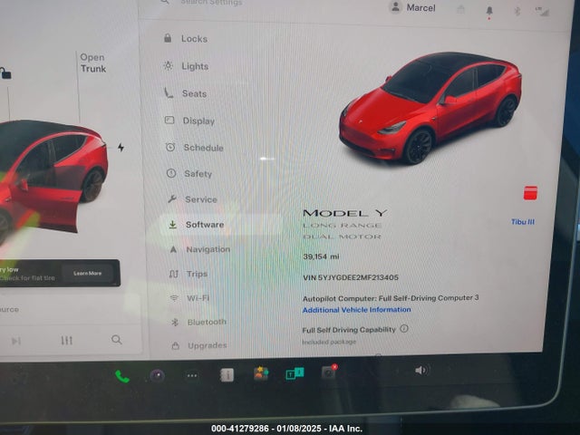 2021 TESLA MODEL Y 5YJYGDEE2MF213405 Photo 6